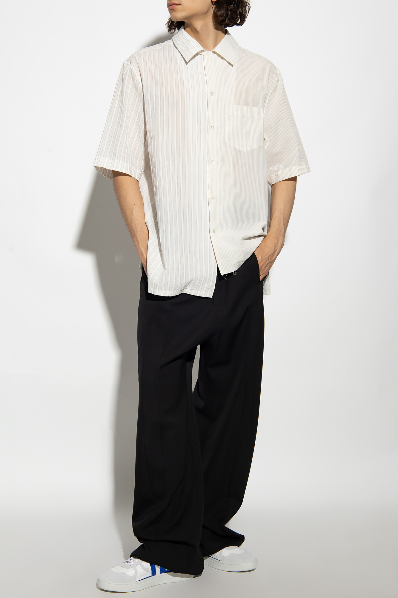 Lanvin Asymmetrical shirt | Men's Clothing | Vitkac